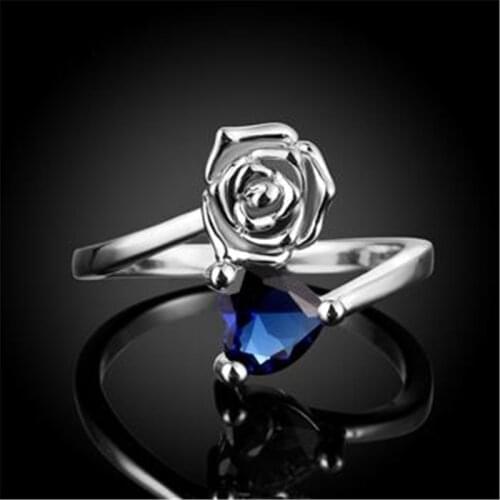 Ajojewel Women's Silver Rings