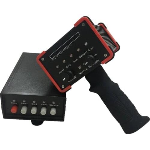 GR100 Gold Detector 30M Laser Pointing Metal Detector for Mineral Gold Diamond Detector Rechargeable