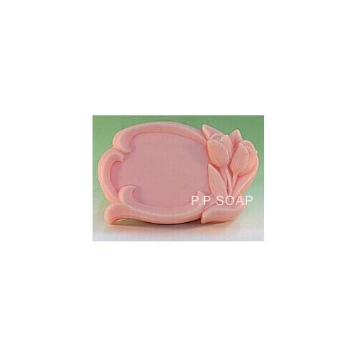 Ree shipping handmade soap silica gel mould candle soap mould silicone mold for DIY tulip