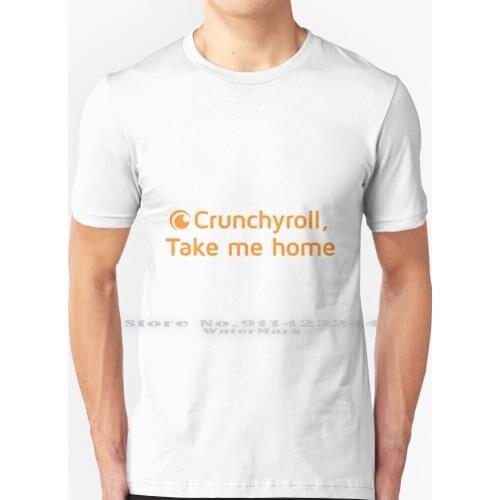 Crunchyroll , Take Me Home T Shirt 100% Pure Cotton Japan Anime Konosuba Satania Pervert Crying Scared Gabriel Angel