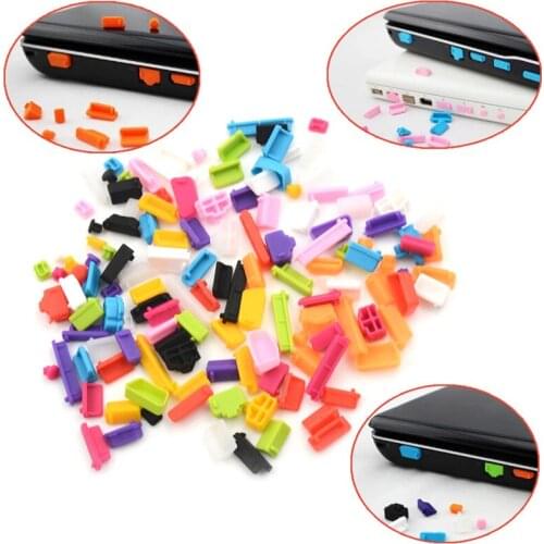 Ports Cover Set Silicone Anti Dust 13Pcs Plug Stopper For Laptop Notebook