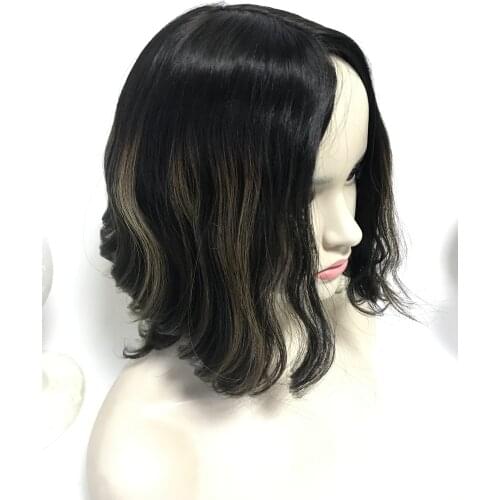 Tsingtaowigs Custom made European virgin hair unprocessed hair 12inch jewish wig Best Sheitels wigs free shipping