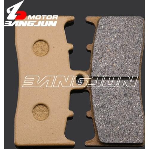 Motorcycle Front Copper Base Metal Brake Pads For SUZUKI GSF1200 GSXR1300 GSX1400 M1600 VZ1600