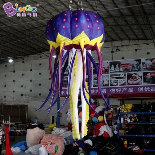 Personalized 2mH Inflatable Jellyfish With LED Lighting For Event Decoration - Toys