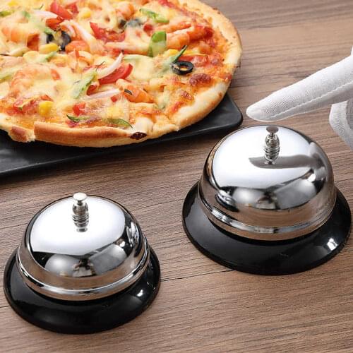 Restaurant Hotel Counter Ringer Kitchen Bar Reception Call Bell Corrosion Resistant Service Ring Bell Kitchen Accessories