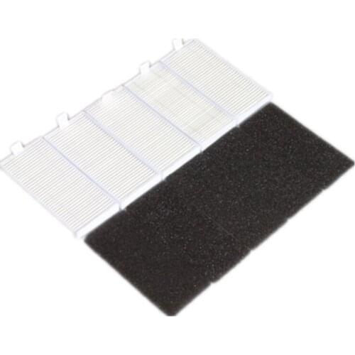 10 pcs/lot 5pcs Robot HEPA filter + 5pcs Sponge Filters for CONGA EXCELLENCE Robotic Vacuum Cleaner parts replacement