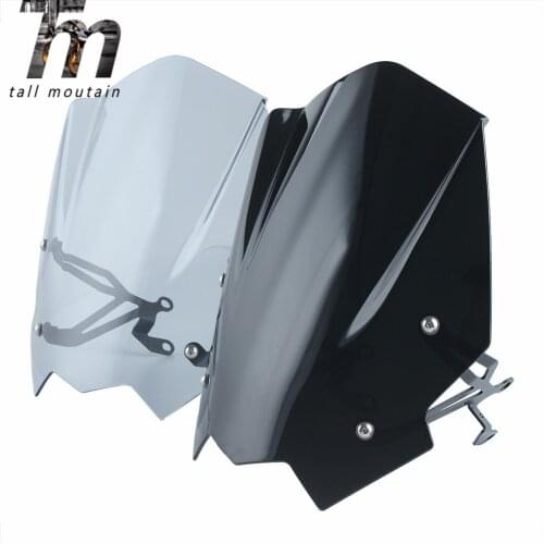 For BMW G310R 2016 2017 2018 2019 Windscreen Windshield Shield Screen With Mounting Bracket G310 R ABS Motorcycle Wind Deflector