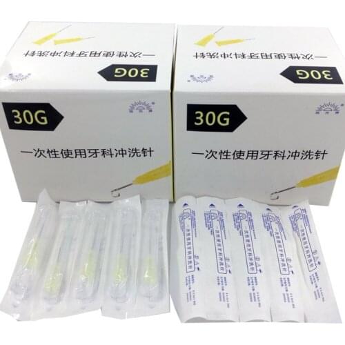 20pcs Disposable Sterile 30G * 4mm 30G * 13mm 30G * 25mm Syringes Needle Picking Tool