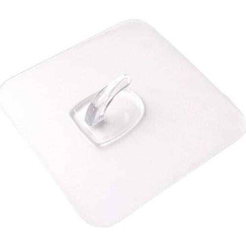6*6 Bulk Type, Waterproof, Strong, Transparent And Seamless Hook, Multifunctional Hook Behind Bathroom And Kitchen Door