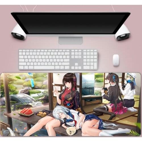 Large size DIY custom mouse pad pad Anime game mouse pad L XL gamer sexy cute girl anime custom personalized mouse pad