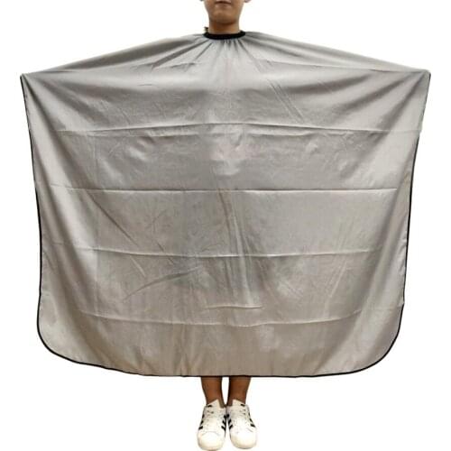 Pure Color Enlarged Adult Hairdressing Haircut Dyeing Coloring Wrap Cape Gown Apron Cloth Tools for Salon E703