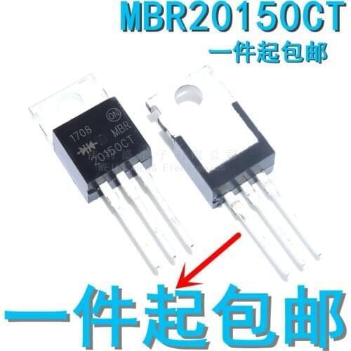 10PCS/LOT Iron MBR20150CT B20150G Schottky Darrier Diodes 20A 150V TO-220