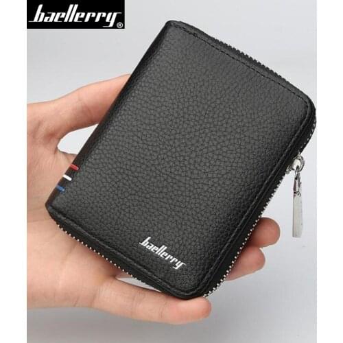 Fashion Short Men Wallets Soft Leather Wallet Men Credit Card Holders Top quality Men Clutch Purse multifunctional Coin Purses