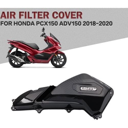 Motorcycle accessories For Honda ADV PCX 150 ADV150 PCX150 2018-2020 Motorcycle Air Cleaner Cap panel Filter Cover Shell
