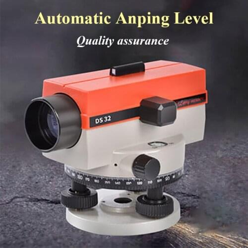 DS32P Optical Level Parallel Tester Engineering Measuring Instrument Automatic Level Gauge Auto Level Measuring Instruments