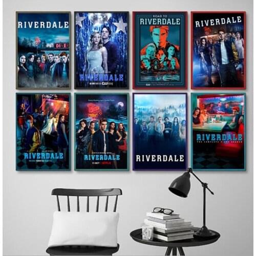 Riverdale Posters Tv Series Show Art Prints Canvas Vintage Wall Painting Picture For Living Room Bedroom Home Decoration