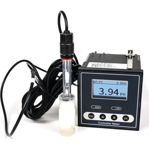 Industrial digital ph meter detector wastewater treatment ph sensor manufacture gass