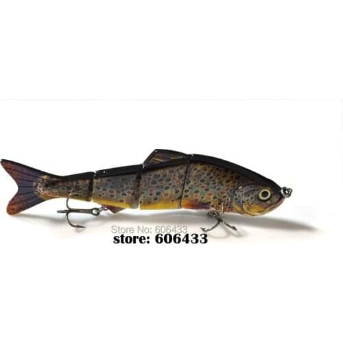 Fishing Multi section Lure 4 Segment Swimbait Crankbait hook Tackle Slow Deep sea 25cm/150g 8002-FL4B01 Free shipping