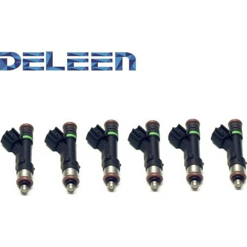 Deleen6x High impedance Fuel Injector 0280158075 / FJ996 For Ford Car Accessories