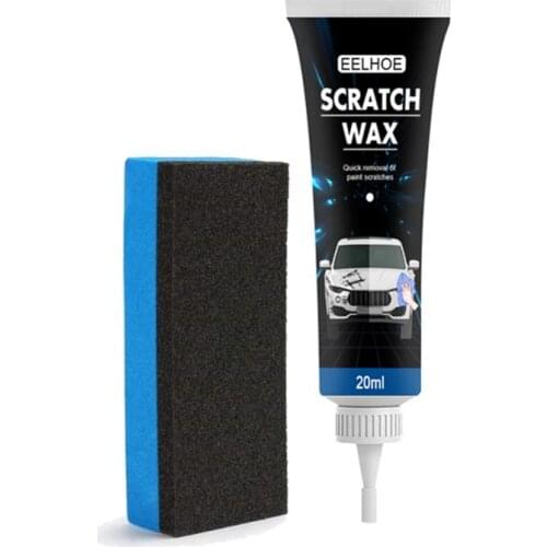 20ml/50ml Mirror Repair Agent Car Scratches Repair Restore Refurbishment Cream Swirl Polishing Paint Care DIY Kit With Sponge