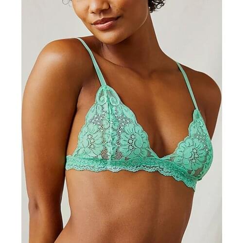 Women Lace Bra Push Up Bralette Sexy Lingerie Massage Cup Ladies Brassiere Floral Female Underwear For Small Breasts