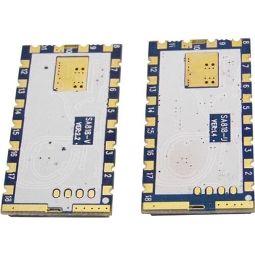 20PCS SA818-V + Rubber Antenna | High-integrated Embedded VHF V Band Walkie Talkie Module 134~174MHz (VHF)