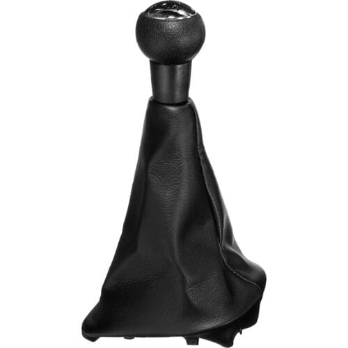 5-Speed Vehicle Gear Shift Knob Gaiter Boot Cover For Peugeot 207 307 CC 308