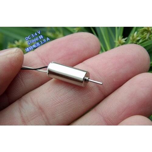 615 6*15MM Ndfeb model Hollow cup motor DC3.4V 57000RPM RR52