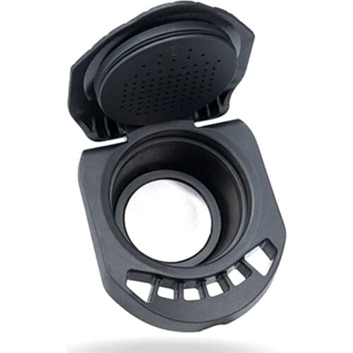 Adapter for Piccolo X Maker Reusable Coffee Capsule for Gusto Genio S Machine Crema Coffee Pod Holder
