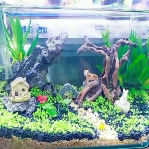 Aquarium decoration fish tank decorations fish aquarium Aquarium landscaping plant sinking wood water ficus Tree root decoration
