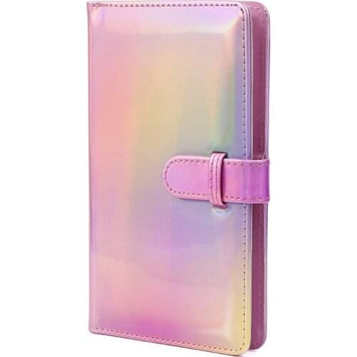 Instant Photo Album Picture Storage Book PU Leather 96 Pockets Creative Sturdy Souvenir Album