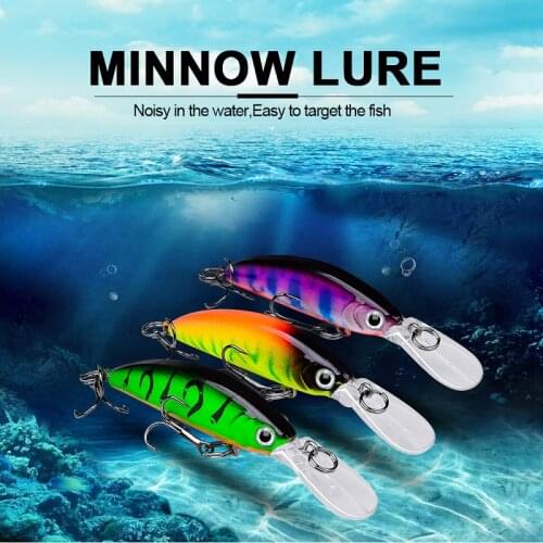 Bionic Fishing Lure Minnow 6g/7cm Sinking Far Throw Lifelike Plastic Hard Bait High Quality Fishing Tackle Accessories Wholesale