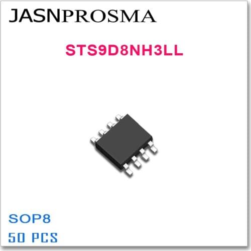 JASNPROSMA 50PCS SOP8 STS9D8NH3LL High quality STS
