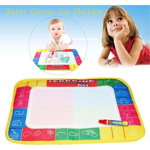 Novelty Water Drawing Painting Writing Mat Board Magic Pen Doodle Toy Gift for Kids Childen Early Education Painting Toys Gift