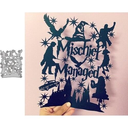 Metal Cutting Dies magician for DIY Scrapbooking Album Paper Cards Decorative Crafts Embossing Die Cuts