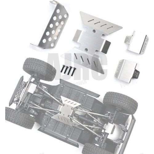 AXIAL SCX10 III three-generation chassis armor metal shield AXI03007 chassis armor