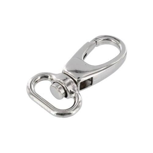5/8" inner width Nickel Plated Swivel Lever Snap 1 3/4''length Snap Hook 50pcs/lot