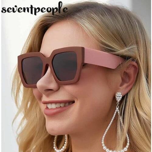 Oversized Square Sunglasses Women 2021 Luxury Brand Fashion Large Frame Rectangle Sun Glasses For Men Очки Солнечные Женские