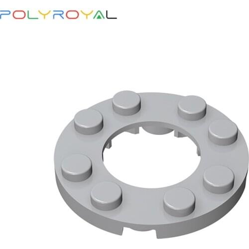 Building Blocks Technicalalal 4x4 round plate with hole in the middle 10 PCS Creative Educational toy for children 11833