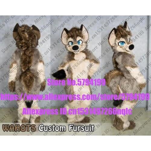 Customized Available REAL PHOTO CAT full sets husky dog Suit fursuit BJ0030 Costume fox Party Fancy Dress Carnival Gift