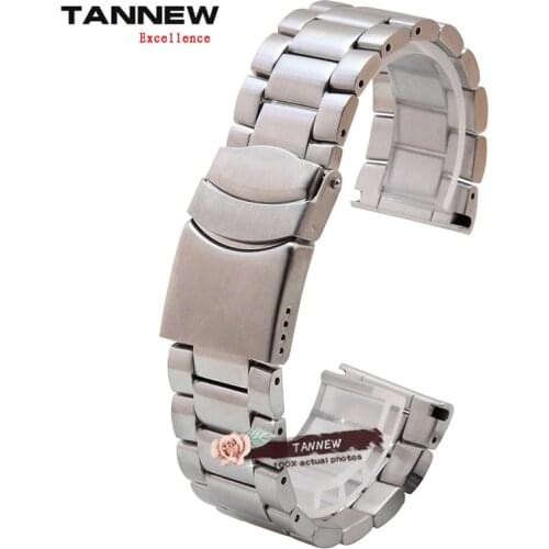 High quality Stainless steel watchband for L-uminox 3051 BO 8821 1820 3051 3151 3150 3050 3080 6402 8800 watches 22mm 23mm