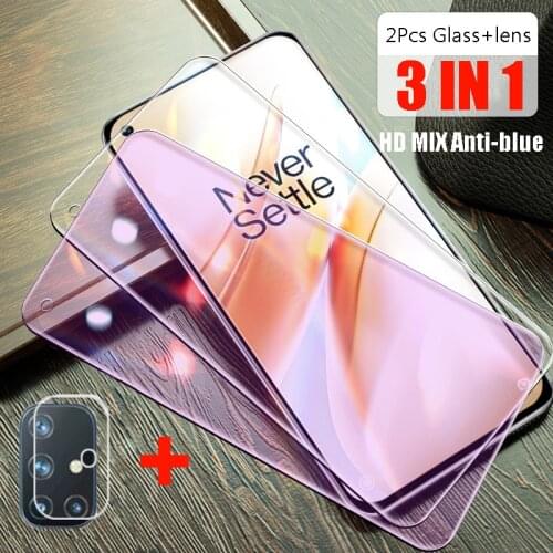 Tempered Glass For Oneplus 9 9R 8T 7 7T 6 6T Full Cover Screen Protector For Oneplus One Plus Nord N10 N100 9 9R 8T Glass Film