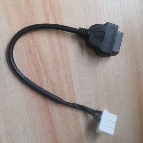 12 Pin/Way male female connector 2012-2015 Old Tesla model S OBD II diagnostic harness electronic cable of new energy vehicle