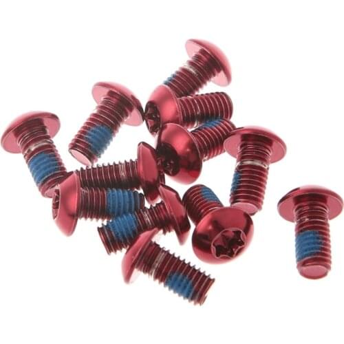 12Pcs/Bag Bicycle Brake Disc Screws Alloy Steel Bolt Rotor Cycling For Mountain Bike
