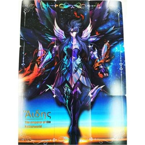 17pcs/set Saint Seiya No.2 Color Flash Toys Hobbies Hobby Collectibles Game Collection Anime Cards