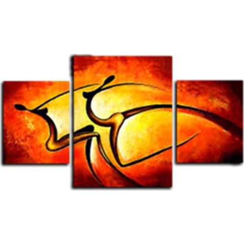 3 PCS Multi-pictures DIY 5D Diamond Painting Couple Dance Full round Rhinestone Pattern Wall Decor Diamond Mosaic Embroidery