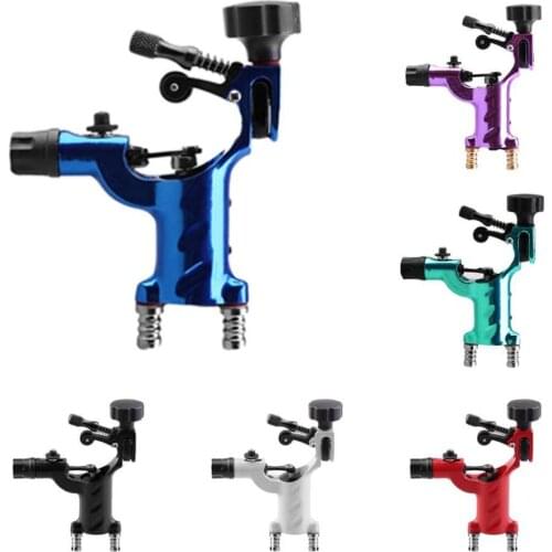 6 Colors Excellent Quality Dragonfly Rotary Tattoo Machine Professional Shader &Liner Assorted Tatoo Motor Gun Beauty Wholesale