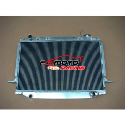 Aluminum Radiator For Toyota Land Cruiser 80 Series FZJ80 J80 4.5L 1FZ-FE I6 Petrol 1992-1998 & Lexus LX450 4.5 1996 1997