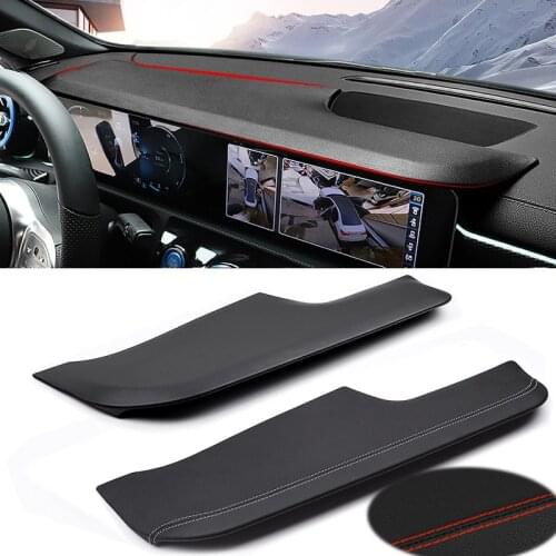 Car Accessories For Mercedes Benz A Class W177 CLA C118 Car Instrument Navigation Display Screen Shading Sun Shade Board LHD