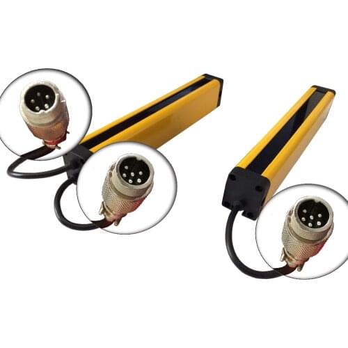 CHOAN GM2016T 16 Beams 20MM Photoelectric Protector Device Relay Output Safety Light Curtain Sensor Switch Light Grating